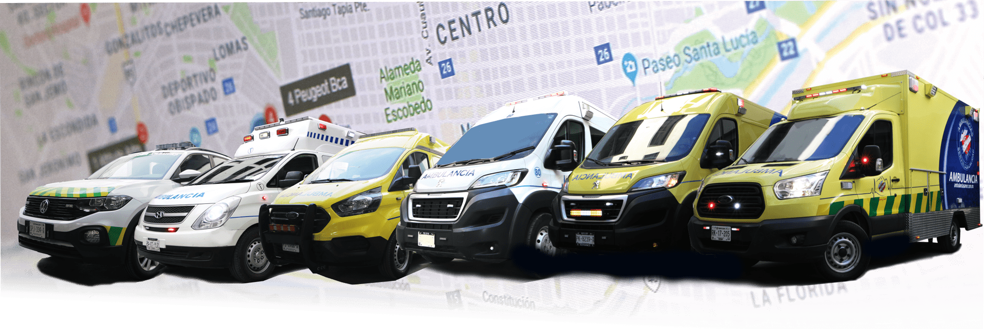 flotilla de ambulancias monterrey